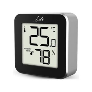 Θερμόμετρο - Υγρόμετρο Εσωτερικού Χώρου Life Alu Mini 221-0118