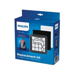 Philips Φίλτρο Ηλεκτρικής Σκούπας Philips Kit Xv1220/01 Μαύρο