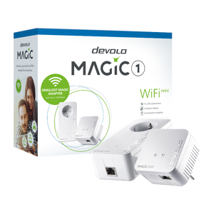 DEVOLO Powerline Devolo Magic 1 Wi-Fi Mini Starter Kit 257-50-Dlpm8568