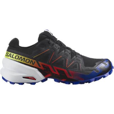 SALOMON TRAIL RUNNING SPEEDCROSS 6 GTX BLUE FIRE BLACK 472023 SALOMON TRAIL RUNNING SPEEDCROSS 6 GTX BLUE FIRE BLACK 472023