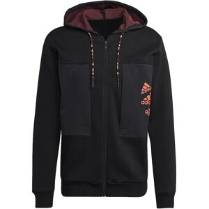 ADIDAS Essentials BrandLove Fleece Full-Zip Hoodie HL9380 ADIDAS Essentials BrandLove Fleece Full-Zip Hoodie HL9380