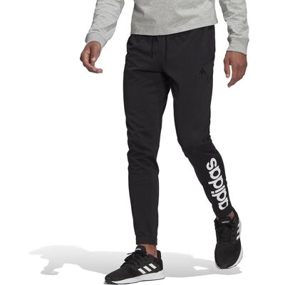 ADIDAS Essentials Single Jersey Tapered Elastic Cuff Logo Pants GK8827 ADIDAS Essentials Single Jersey Tapered Elastic Cuff Logo Pants GK8827