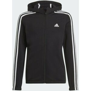 ADIDAS GIRLS ESSENTIALS 3S FLEECE FULL-ZIP GS2195 ADIDAS GIRLS ESSENTIALS 3S FLEECE FULL-ZIP GS2195