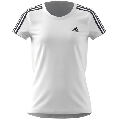 ADIDAS GIRLS D2M 3 STRIPES T-SHIRT GN1456 ADIDAS GIRLS D2M 3 STRIPES T-SHIRT GN1456