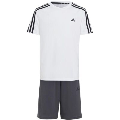ADIDAS Train Essentials AEROREADY 3-Stripes Regular-Fit Training Set HS1608 ADIDAS Train Essentials AEROREADY 3-Stripes Regular-Fit Training Set HS1608