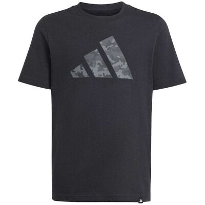 Adidas Camo Graphic Tee JV5079 Μαύρο Adidas Camo Graphic Tee JV5079 Μαύρο