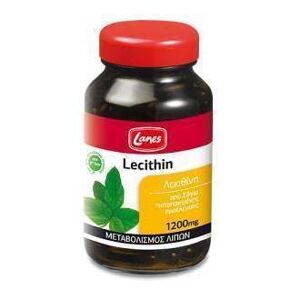 Lanes Lecithin, 1200mg. 75caps.Ο φυσικός λιποδιαλύτης για τον μεταβολισμό των λιπών