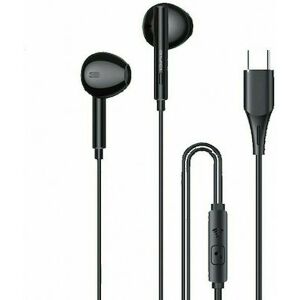 OEM Awei PC-1T Handsfree Ακουστικά με Βύσμα Type C Μαύρο