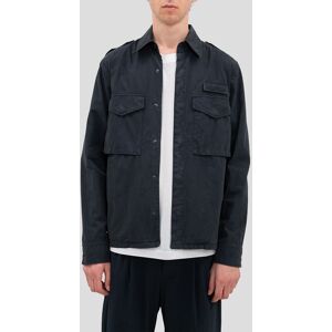 ASPESI Ανδρικό Μπλε Blue Field Jacket MED,L,XXL ASPESI Ανδρικό Μπλε Blue Field Jacket MED,L,XXL