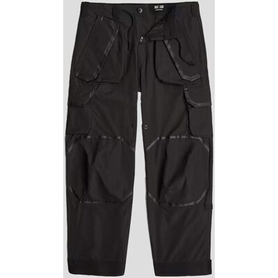 G-STAR Ανδρικό Μαύρο 3D Relaxed Knee Cargo Pants 32 G-STAR Ανδρικό Μαύρο 3D Relaxed Knee Cargo Pants 32