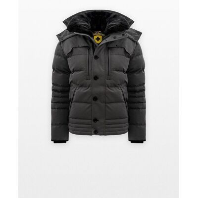WELLENSTEYN Ανδρικό Γκρι Starstream Puffer Jacket S,Medium WELLENSTEYN Ανδρικό Γκρι Starstream Puffer Jacket S,Medium