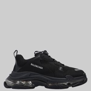 BALENCIAGA Ανδρικό Μαύρο Triple S Sneaker Clear Sole in black BALENCIAGA