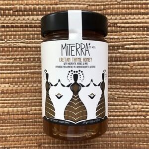 Minoan Gaia Ποιοτικά Κρητικά Τρόφιμα Miterra Γη μου 250gr Κρητικό Θυμαρίσιο Μέλι με Βότανα & Πεύκο 250gr