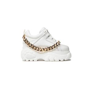 BUFFALO LONDON Sneakers 1339-14 PIERCE - WHITE-BUF1533288-122-WHITE- size: 41,39-
