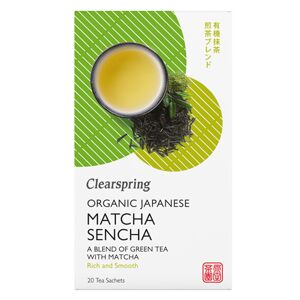 Clearspring Πράσινο Τσάι Matcha Sencha 20τμχ