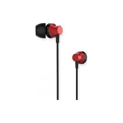 Ακουστικά Remax RM-512 - Ακουστικά με handsfree, Κόκκινο Ακουστικά Remax RM-512 - Ακουστικά με handsfree, Κόκκινο