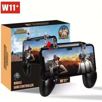 Baseus Χειριστήριο παιχνιδιών Μαύρο για mobile gaming W11 + Baseus Χειριστήριο παιχνιδιών Μαύρο για mobile gaming W11 +