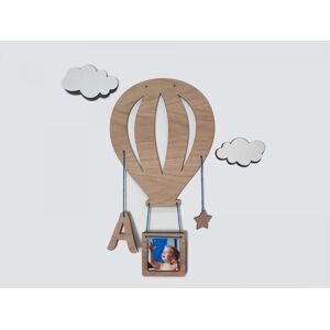 Gift & Design Ξύλινη Επιτοίχια Κορνίζα "Αερόστατο" MPN - krn015