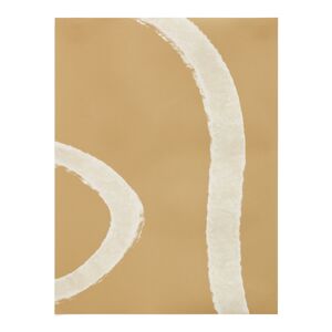 Kave Home Εκτύπωση σε χαρτί Emora, καφέ, 42 x 56 εκ