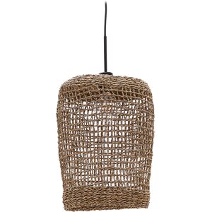 Kave Home Αμπαζούρ για φωτιστικό οροφής Laiar από rattan με φυσικό φινίρισμα Ø27 εκ.