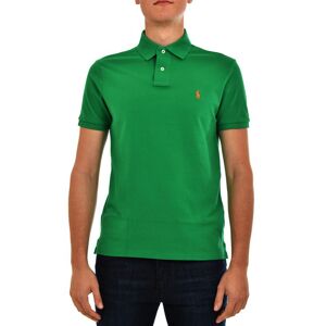 Polo Ralph Lauren Ανδρική Mesh Polo Μπλούζα σε Custom Slim γραμμή - 710680784 144 Green