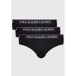 Polo Ralph Lauren Pack 3 Slips της σειράς Brief - 714835884 002 Black