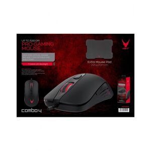 Omega VARR Pro Gaming Mouse Led With Mouse Pad (OMO10480)