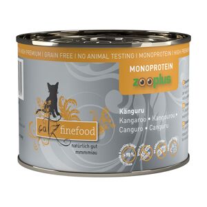 catz finefood 6x200g Monoprotein zooplus Καγκουρό catz finefood Υγρή Τροφή Γάτας