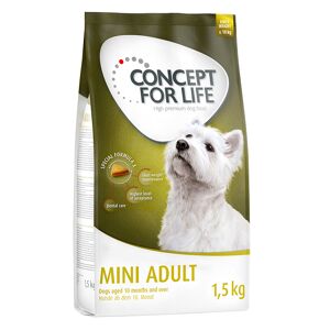 Concept for Life 1,5kg Mini Adult Concept for Life ξηρά τροφή σκύλων