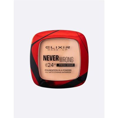 ELIXIR NEVER WRONG - FOUNDATION IN A POWDER 944A ELIXIR NEVER WRONG - FOUNDATION IN A POWDER 944A