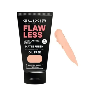 ELIXIR - Matte Finish Foundation 401 - Sand Beige ELIXIR - Matte Finish Foundation 401 - Sand Beige