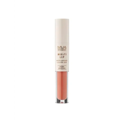 MUA Make Up Academy Κραγιόν & Γυαλιστικό - Limited Nude Edition - Balance - Συνδυασμός Κραγιόν και Γυαλιστικού MUA Make Up Academy Κραγιόν & Γυαλιστικό - Limited Nude Edition - Balance - Συνδυασμός Κραγιόν και Γυαλιστικού