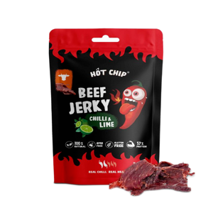 Hot Chip Beef Jerky Chilli &amp; Lime 25gr