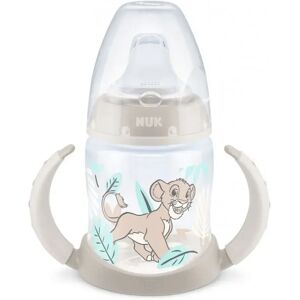 Μπιμπερό First Choice Plus Lion King 10743070 Με Λαβές Temperature Control 150ml 6-18 Μηνών Beige Nuk - BEIGE - 150ml