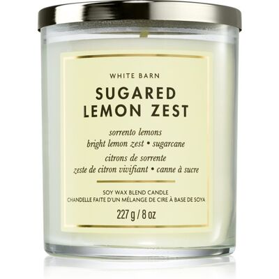 Bath & Body Works Sugared Lemon Zest αρωματικό κερί 227 γρ Bath & Body Works Sugared Lemon Zest αρωματικό κερί 227 γρ