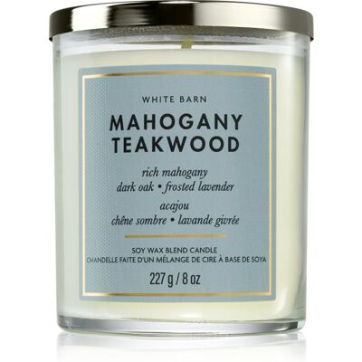Bath & Body Works Mahagony Coconut αρωματικό κερί 227 γρ Bath & Body Works Mahagony Coconut αρωματικό κερί 227 γρ
