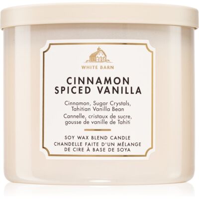 Bath & Body Works Cinnamon Spiced Vanilla αρωματικό κερί 411 γρ Bath & Body Works Cinnamon Spiced Vanilla αρωματικό κερί 411 γρ