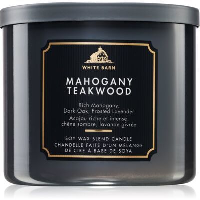 Bath & Body Works Mahogany Teakwood αρωματικό κερί 411 γρ Bath & Body Works Mahogany Teakwood αρωματικό κερί 411 γρ