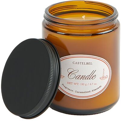 Castelbel Christmas Recipes Caramelized Almonds αρωματικό κερί 190 γρ Castelbel Christmas Recipes Caramelized Almonds αρωματικό κερί 190 γρ
