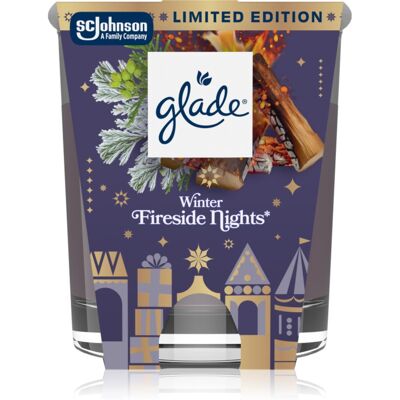 GLADE Winter Fireside Nights αρωματικό κερί 112 γρ GLADE Winter Fireside Nights αρωματικό κερί 112 γρ