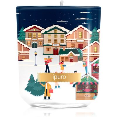 ípuro Christmas Town Festive Rush αρωματικό κερί με καπάκι 270 γρ ípuro Christmas Town Festive Rush αρωματικό κερί με καπάκι 270 γρ