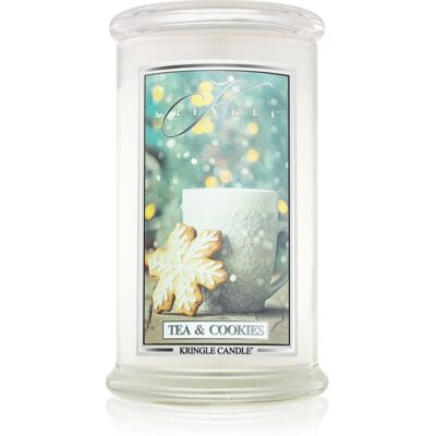 Kringle Candle Tea & Cookies - Αρωματικό κερί με πικάντικη γεύση και χειμερινή διάθεση Kringle Candle Tea & Cookies - Αρωματικό κερί με πικάντικη γεύση και χειμερινή διάθεση
