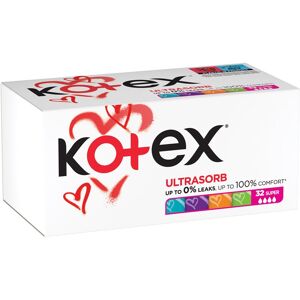 Kotex UltraSorb Super ταμπόν 32 τμχ Kotex UltraSorb Super ταμπόν 32 τμχ