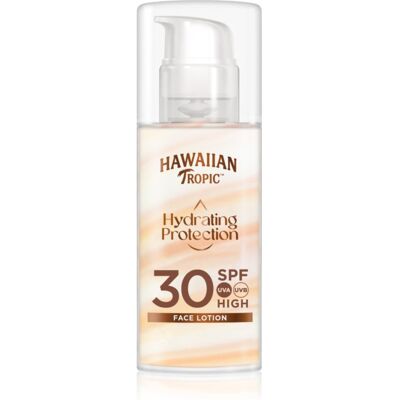 Hawaiian Tropic Hydrating Protection Face Lotion αντηλιακή κρέμα προσώπου SPF 30 50 ml Hawaiian Tropic Hydrating Protection Face Lotion αντηλιακή κρέμα προσώπου SPF 30 50 ml