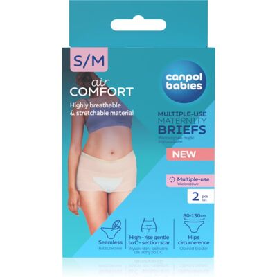 Canpol babies Maternity Briefs εσώρουχα λοχείας μέγεθος S/M 2 τμχ Canpol babies Maternity Briefs εσώρουχα λοχείας μέγεθος S/M 2 τμχ