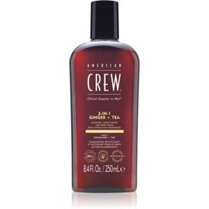 American Crew 3-σε-1 Τζίντζερ + Τσάι Σαμπουάν, Conditioner και Αφρόλουτρο (250ml) American Crew 3-σε-1 Τζίντζερ + Τσάι Σαμπουάν, Conditioner και Αφρόλουτρο (250ml)