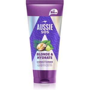 Aussie SOS Blonde & Hydrate ενυδατικό μαλακτικό για ξανθά μαλλιά 350 ml Aussie SOS Blonde & Hydrate ενυδατικό μαλακτικό για ξανθά μαλλιά 350 ml