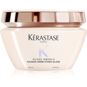 Kérastase Gloss Absolu Masque Créme Hydra-Glaze μάσκα μαλλιών για ατίθασα και κρεπαρισμένα μαλλιά 200 ml Kérastase Gloss Absolu Masque Créme Hydra-Glaze μάσκα μαλλιών για ατίθασα και κρεπαρισμένα μαλλιά 200 ml