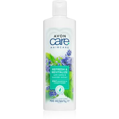 Avon Care Refresh & Revitalize σαμπουάν και κοντίσιονερ 2 σε 1 με αναζωογονητική δράση 700 ml Avon Care Refresh & Revitalize σαμπουάν και κοντίσιονερ 2 σε 1 με αναζωογονητική δράση 700 ml