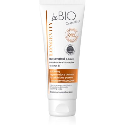 beBIO Longevity - Θεραπεία μαλλιών χωρίς ξέβγαλμα για ψαλίδα - 75ml beBIO Longevity - Θεραπεία μαλλιών χωρίς ξέβγαλμα για ψαλίδα - 75ml